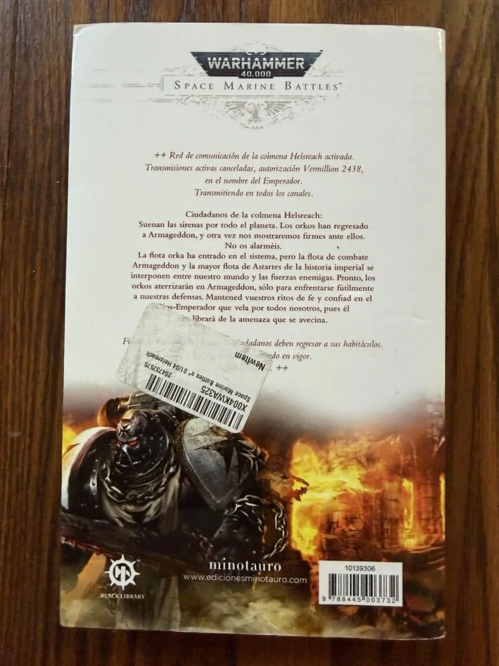 HELSREACH NO 1/4 (WARHAMMER 40.000) (SPANISH EDITION) By Aaron Dembski-bowden